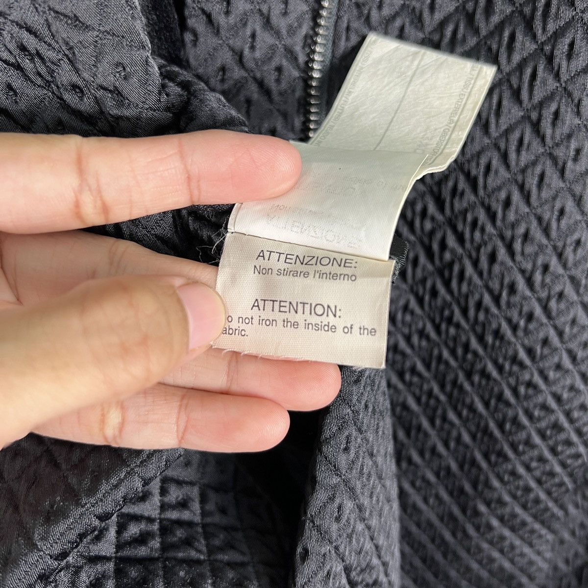Emporio Armani 🔥 EMPORIO ARMANI QUILTED JACKET MADE IN ITALY SIZE 38 WOVEN Size US M / EU 48-50 / 2 - 18 Thumbnail