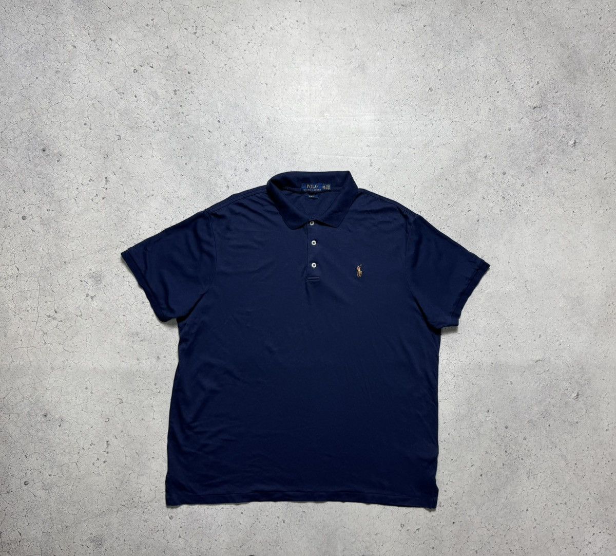 Polo Ralph Lauren Polo Ralph Lauren Blue Polo Shirt Size US XXL / EU 58 / 5 - 1 Thumbnail