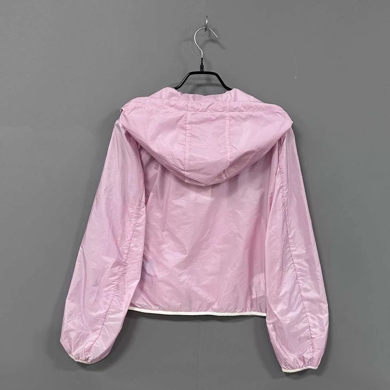 Prada PRADA Pink Triangle Logo Nylon Zip Jacket 38 99New Size XS / US 0-2 / IT 36-38 - 3 Thumbnail