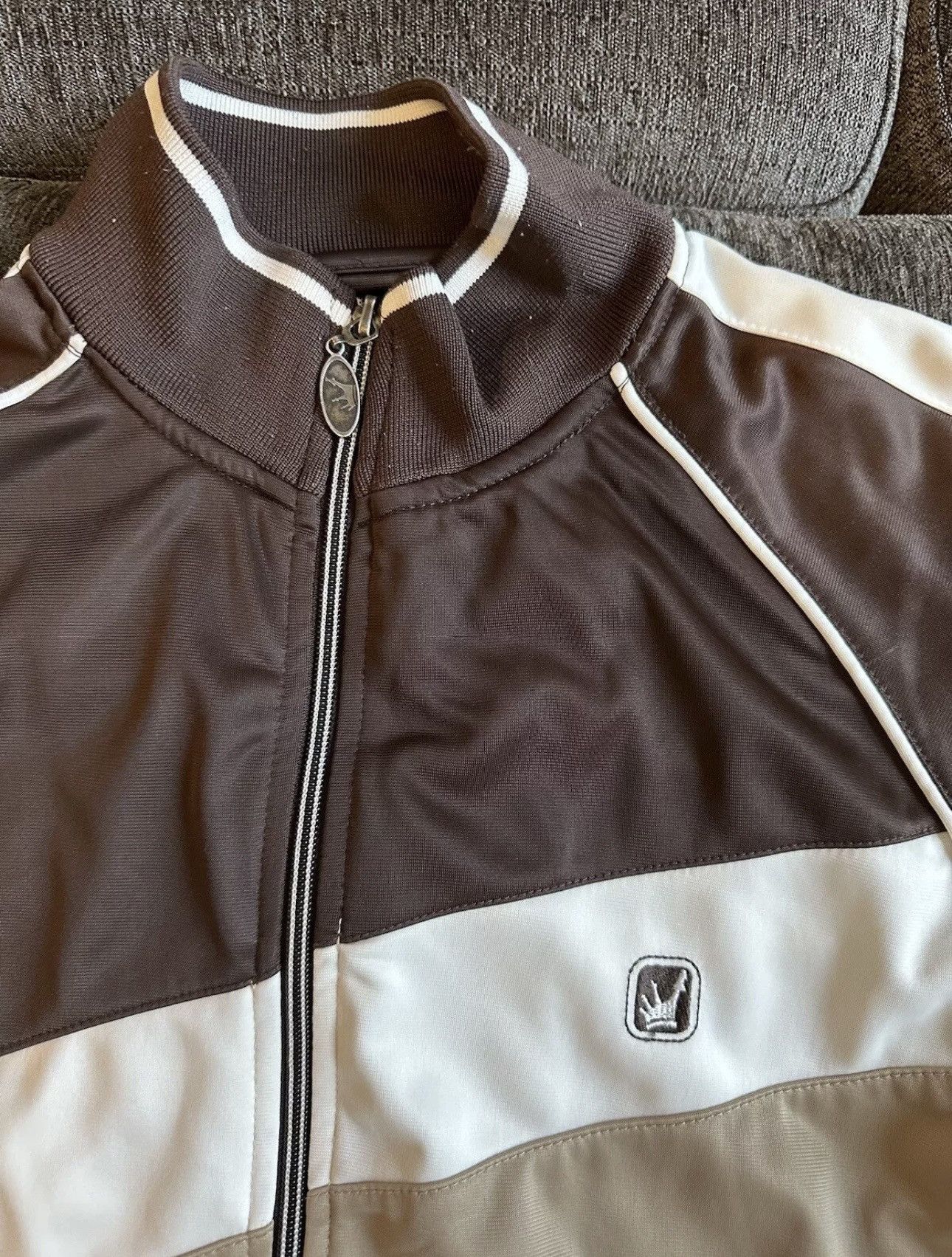 Vintage VINTAGE Athletic MICROS ZIP JACKET SIZE:Large Size US L / EU 52-54 / 3 - 2 Thumbnail