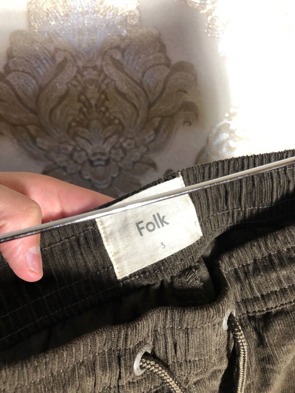 Japanese Brand × Vintage VERY RARE FOLK VELVET DESIGNER CHINO JOGGERS JAPAN STYLE Y2K Size US 30 / EU 46 - 3 Thumbnail