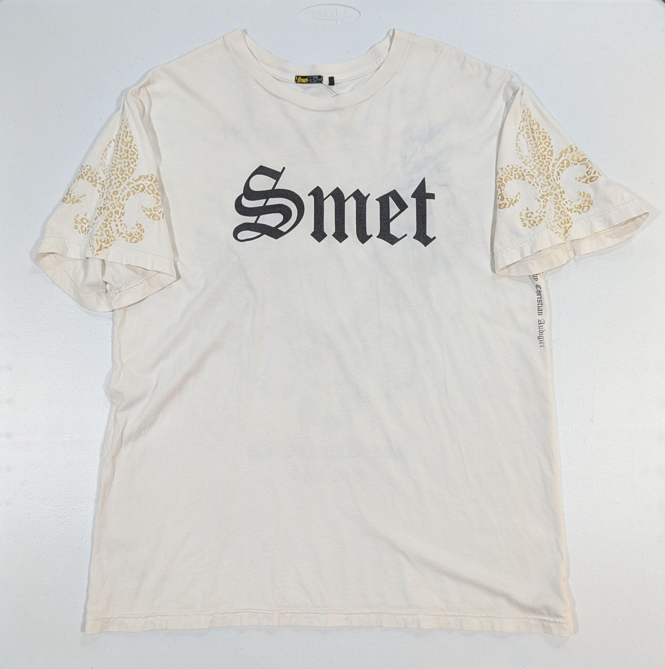 Christian Audigier Smet by Christian Audigier Born On The Street Graphic Tee Size US XXL / EU 58 / 5 - 1 Thumbnail
