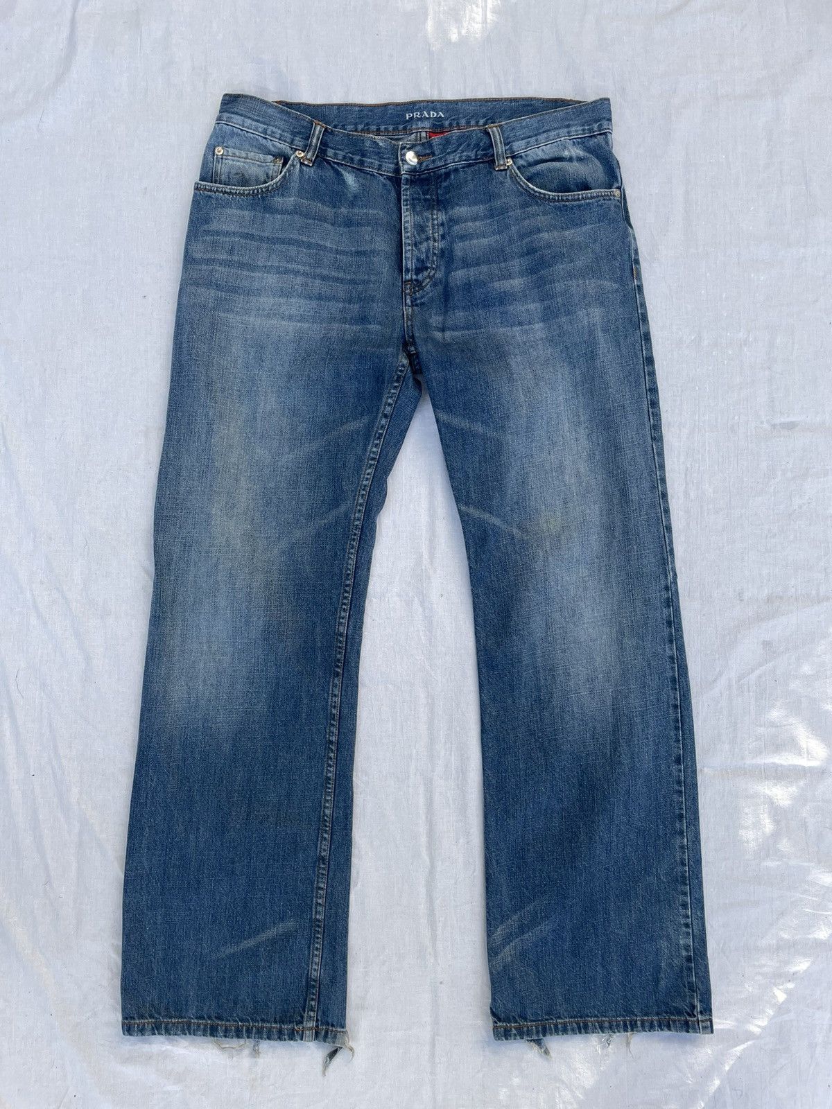 Image of Men’S Prada Jeans in Blue, Men's (Size 38)