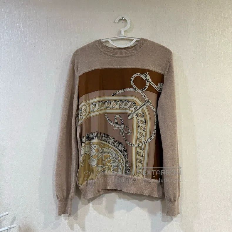 Fendi Fendi Silk and Cashmere Mixed Knit Sweater Size S / US 4 / IT 40 - 1 Thumbnail