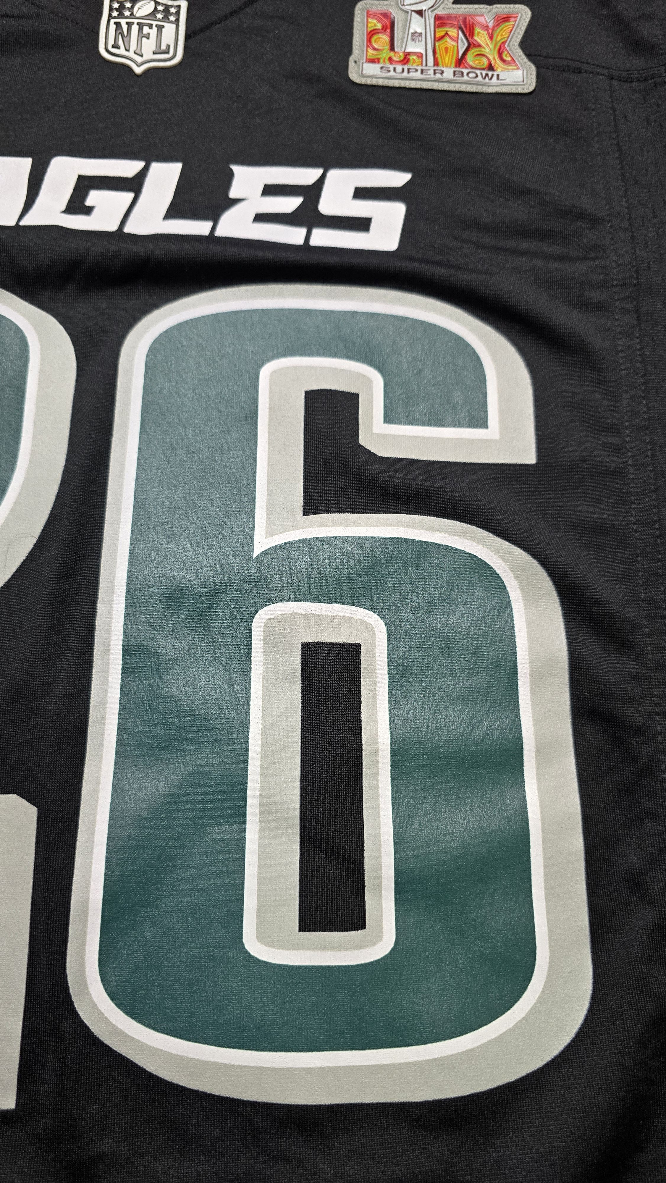 Nike Saquon Barkley Eagles Nike Super Bowl LIX Champions Jersey Size US S / EU 44-46 / 1 - 14 Thumbnail
