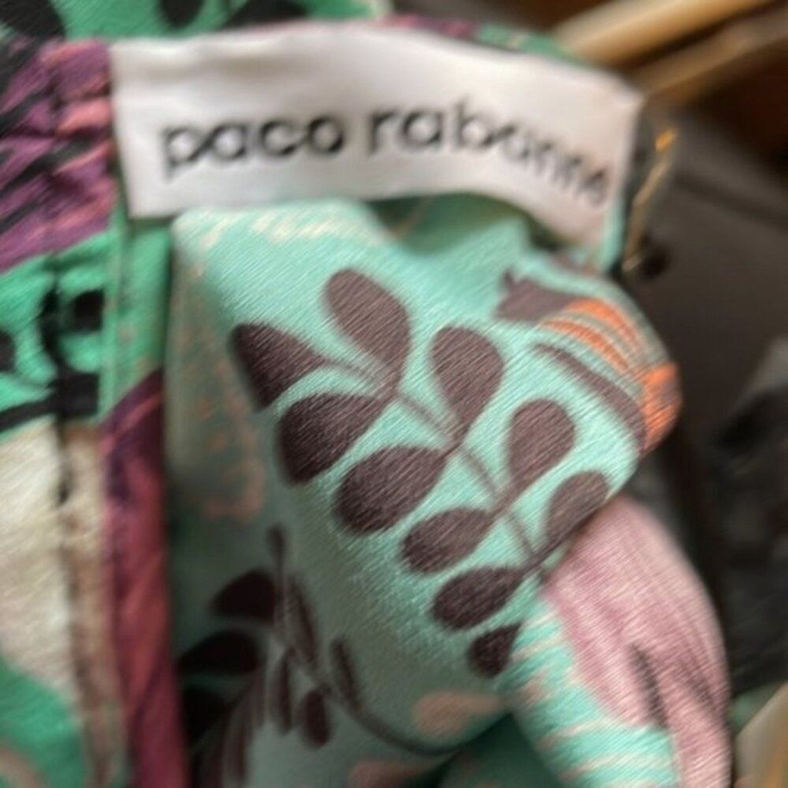 Paco Rabanne Paco Rabanne light green cami satin with lace details size 6 Size S / US 4 / IT 40 - 5 Thumbnail