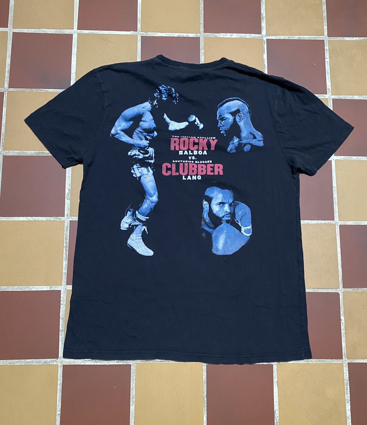 Zara Vintage Rocky 3 Movie T-Shirt Y2K Size US XL / EU 56 / 4 - 3 Thumbnail