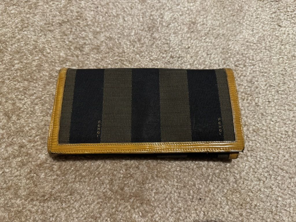 Fendi 100% Authentic Vintage FENDI Leather Bi-fold Wallet Size ONE SIZE - 1 Thumbnail