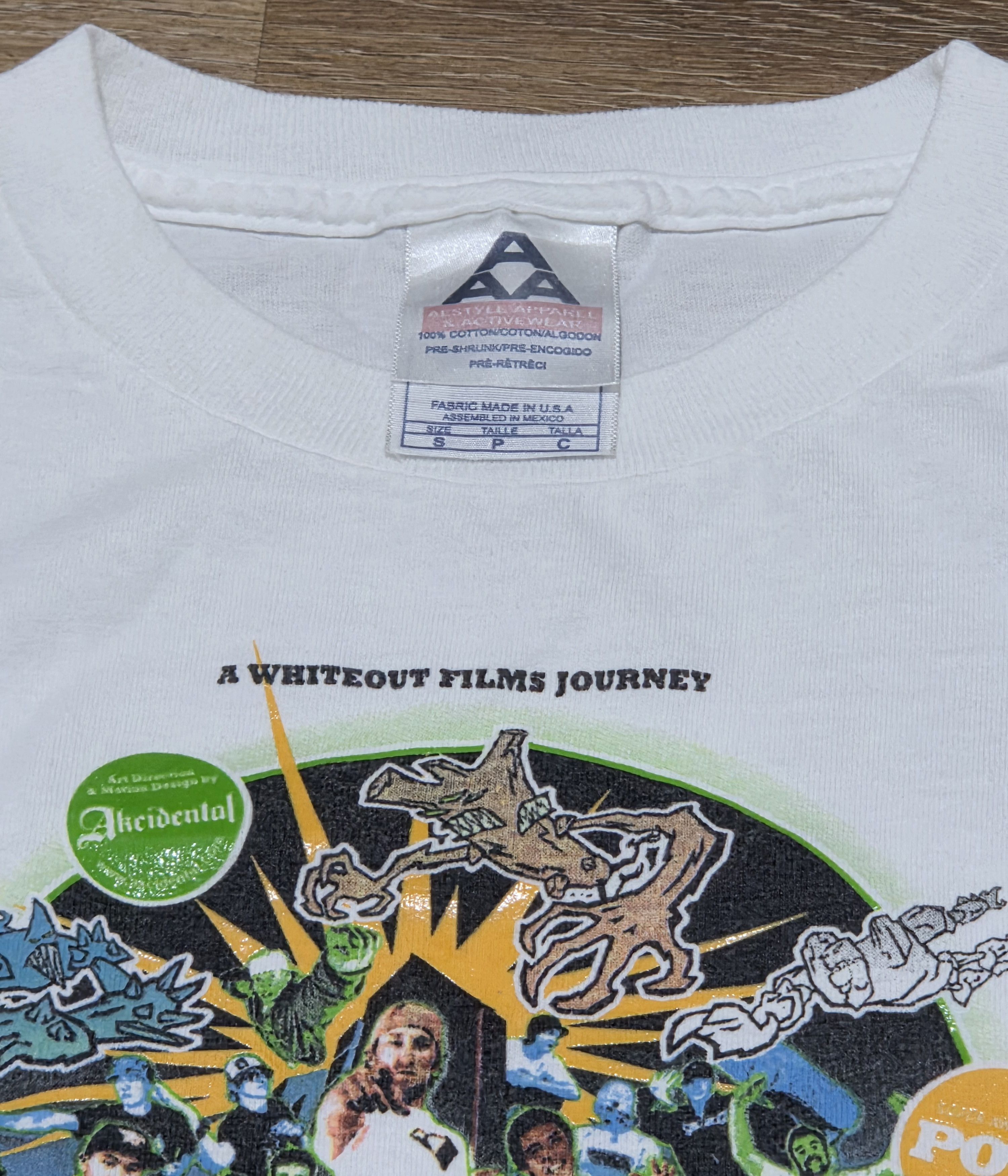 Vintage Vintage POSITRON Whiteout Films Movie OG Board Promo T Shirt Size US S / EU 44-46 / 1 - 4 Thumbnail