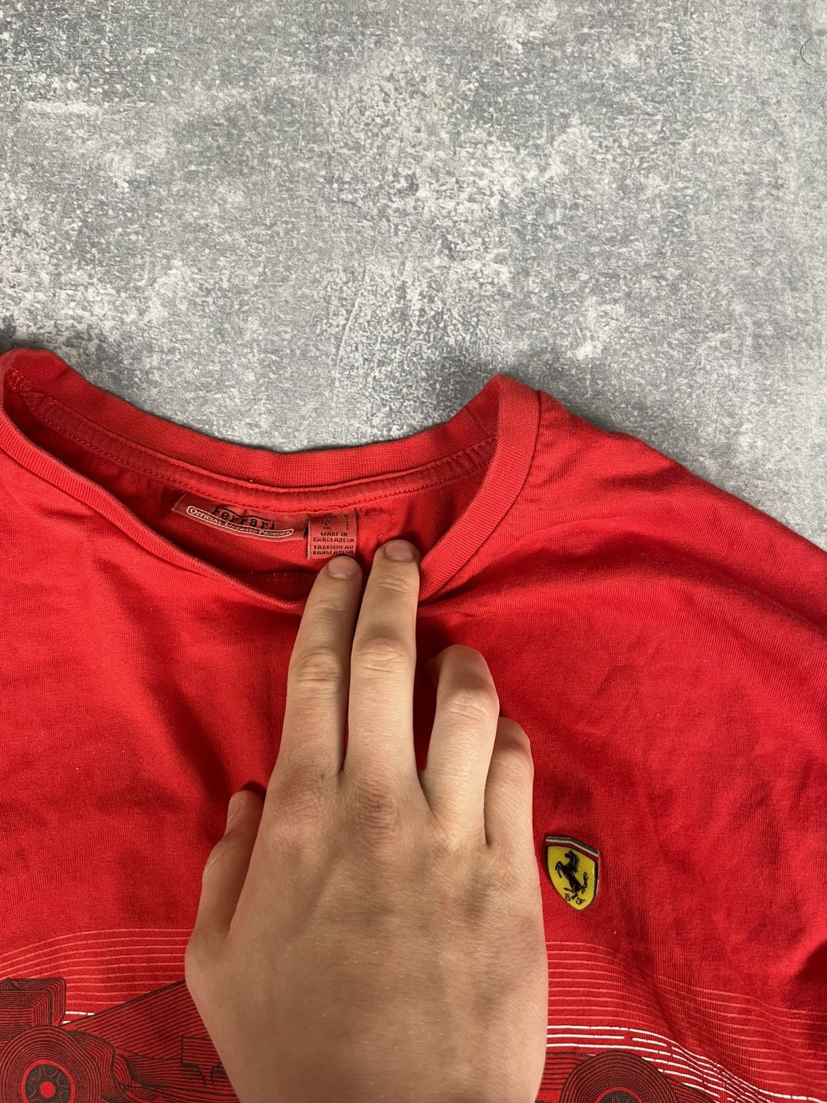 Ferrari × Formula 1 Ferrari Formula 1 Racing Turbo Red tee Size US M / EU 48-50 / 2 - 5 Thumbnail