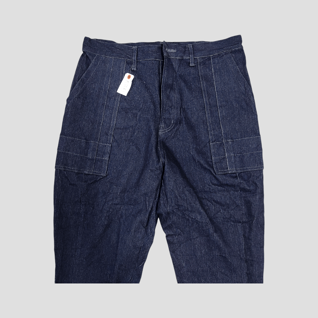 Julius JULIUS FW10 Rare Sample – Exhibition Back Skirt Denim Pants Size US 34 / EU 50 - 3 Thumbnail