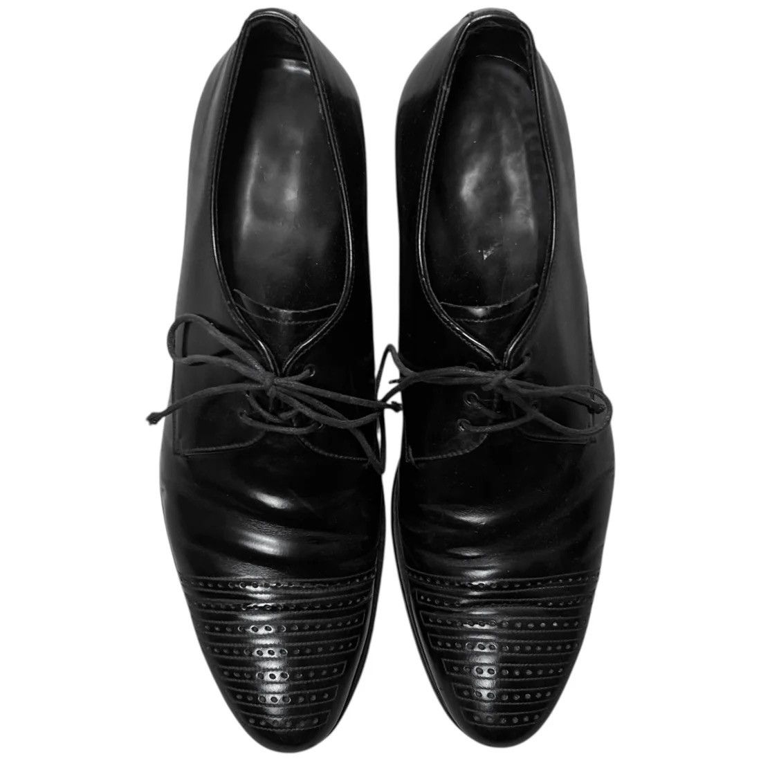 Prada Prada Perforated Toe Derbies - AW07 Size US 8.5 / EU 41-42 - 2 Thumbnail