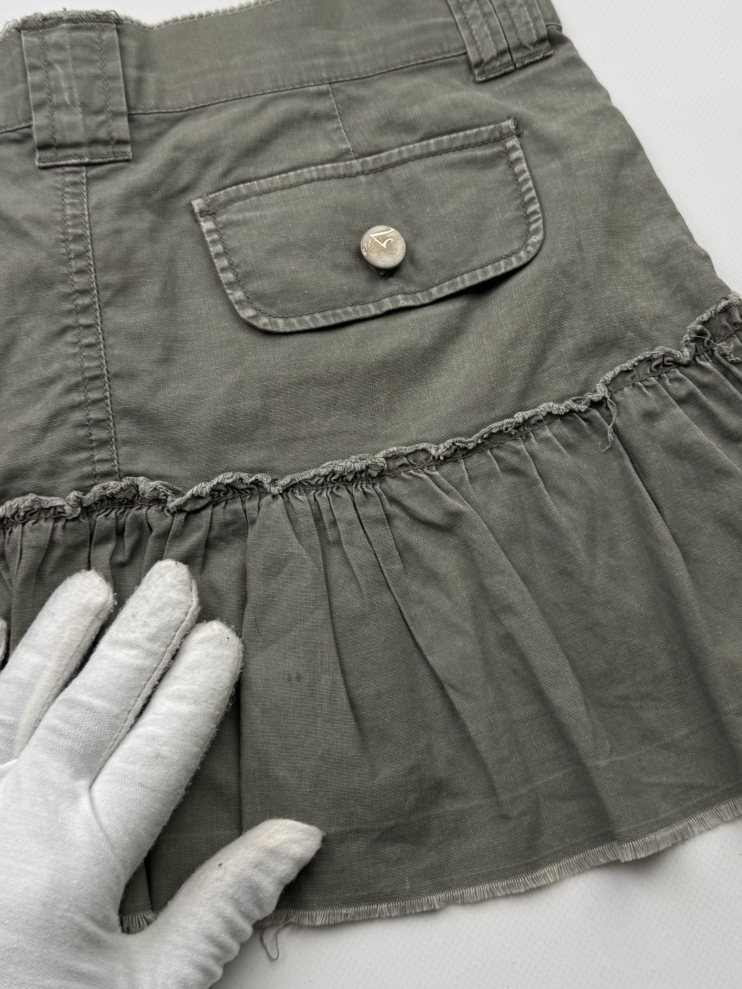 Vintage Vintage Mini Skirt B576(V327)E2 Size 27" / US 4 / IT 40 - 9 Thumbnail