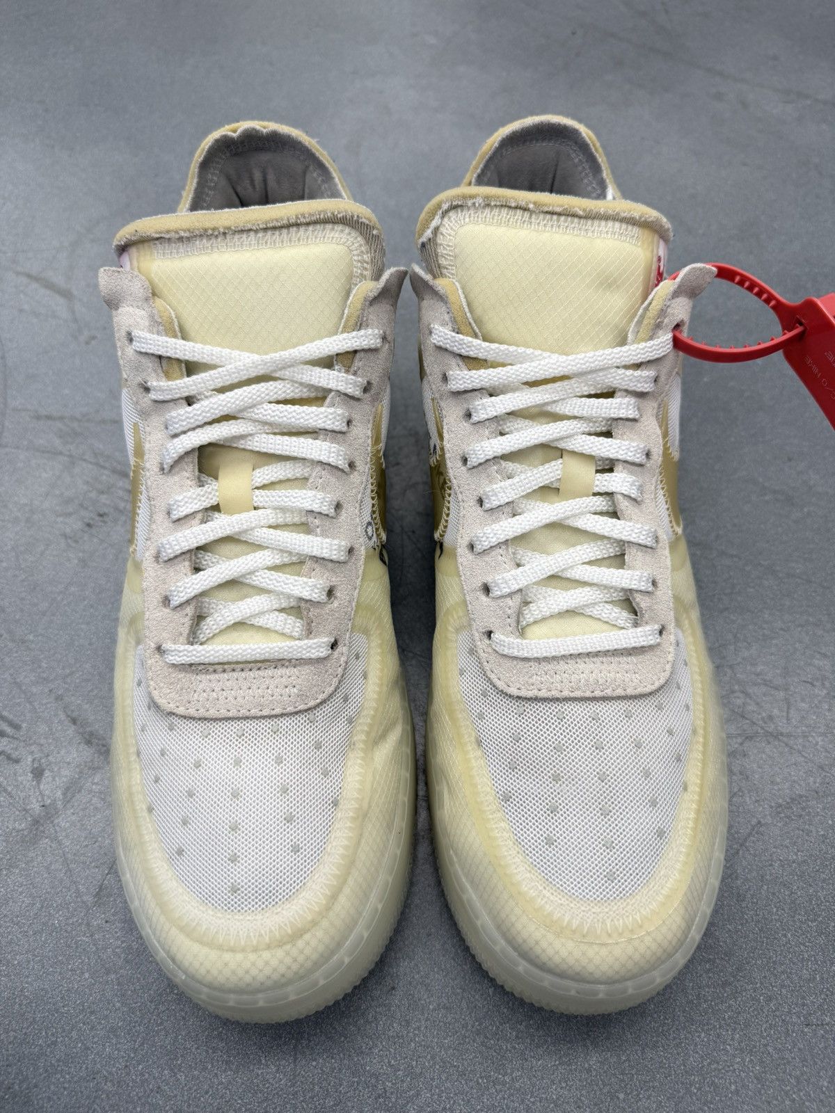 Nike × Off-White 2017 Nike Air Force 1 Low Off-White Size US 12 / EU 45 - 10 Thumbnail