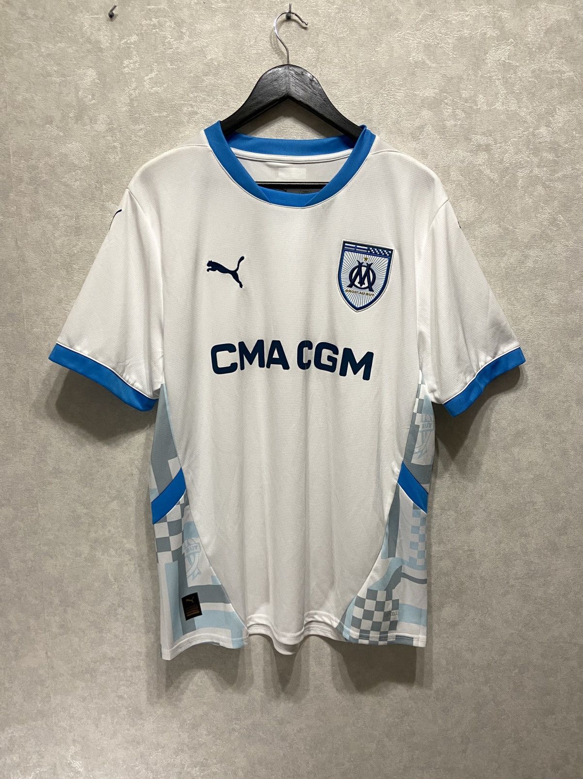Puma Puma Olympique de Marseille Home Shirt 2024-25 Size US XL / EU 56 / 4 - 3 Thumbnail