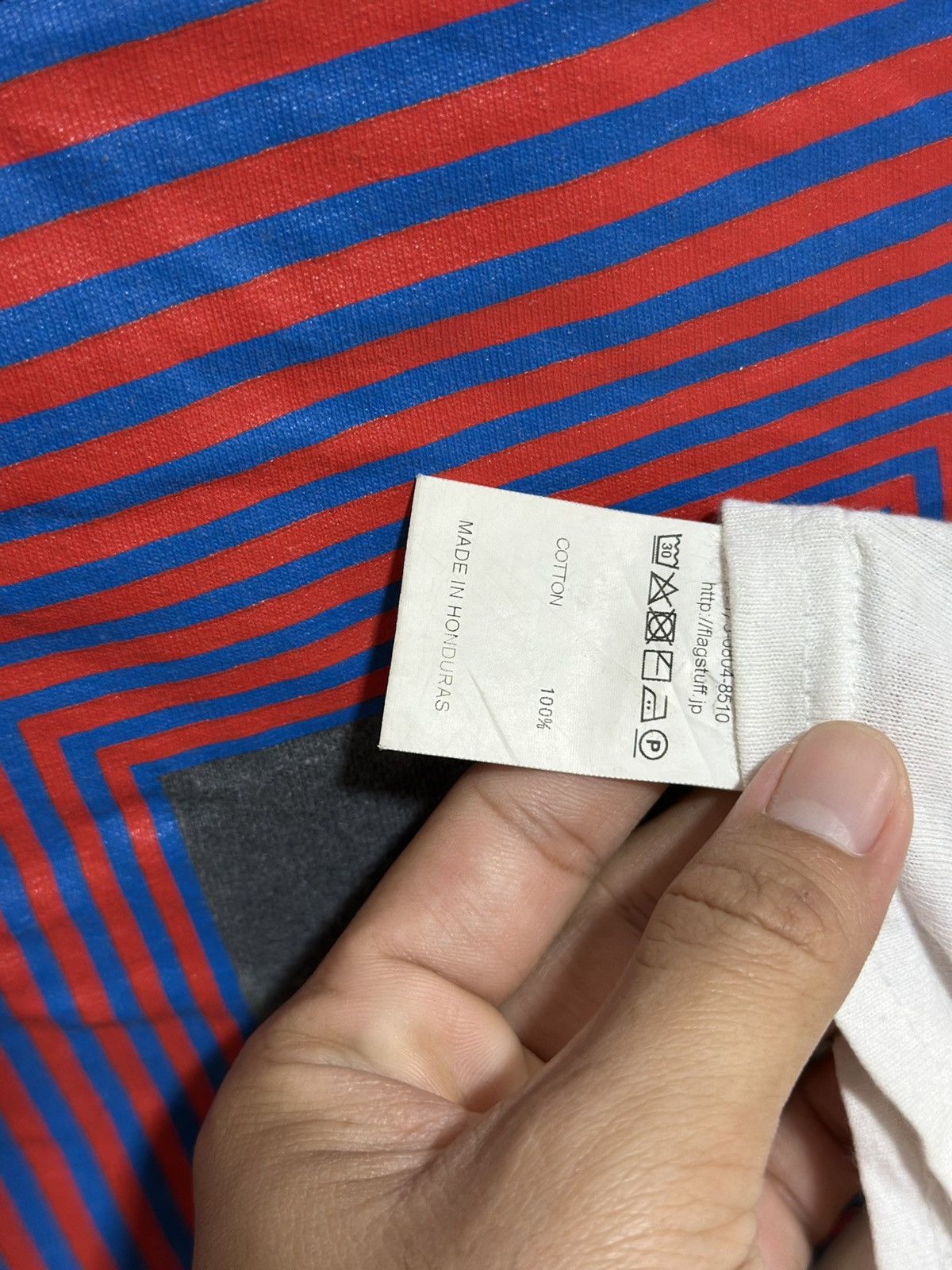 Beams Plus × Flagstuff × Vintage Vintage FlagStuff Delivery Hells Faded Tee Size US L / EU 52-54 / 3 - 5 Thumbnail
