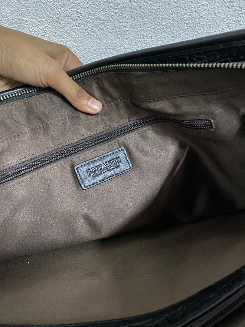 Vintage Bostanten Leather Office Bag Size ONE SIZE - 9 Thumbnail