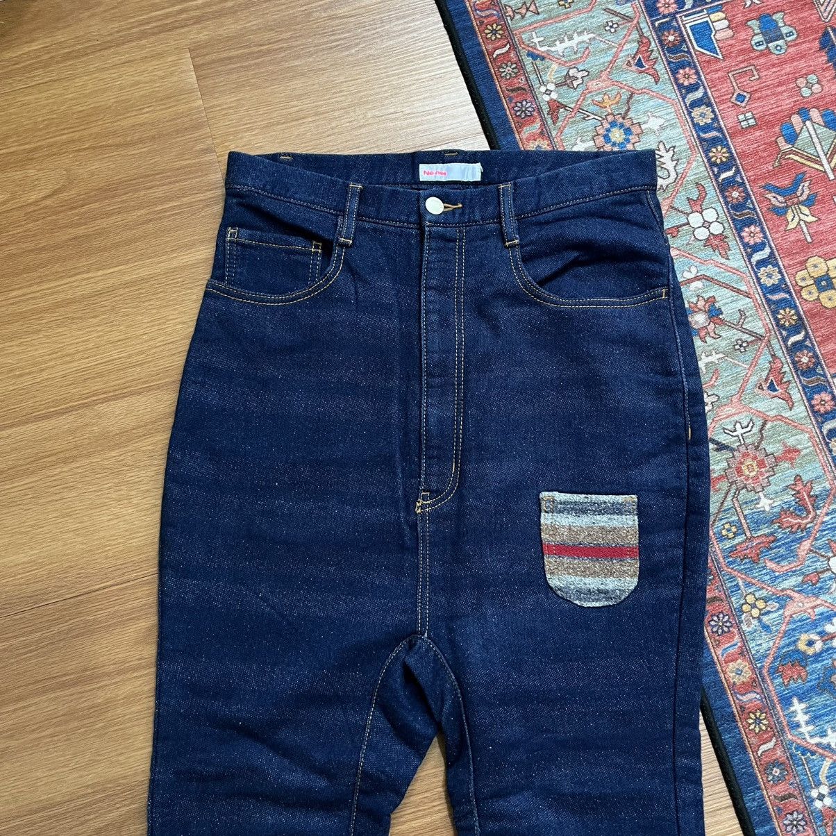 Issey Miyake Ne-net Issey Miyake Denim Pants Size US 30 / EU 46 - 2 Thumbnail