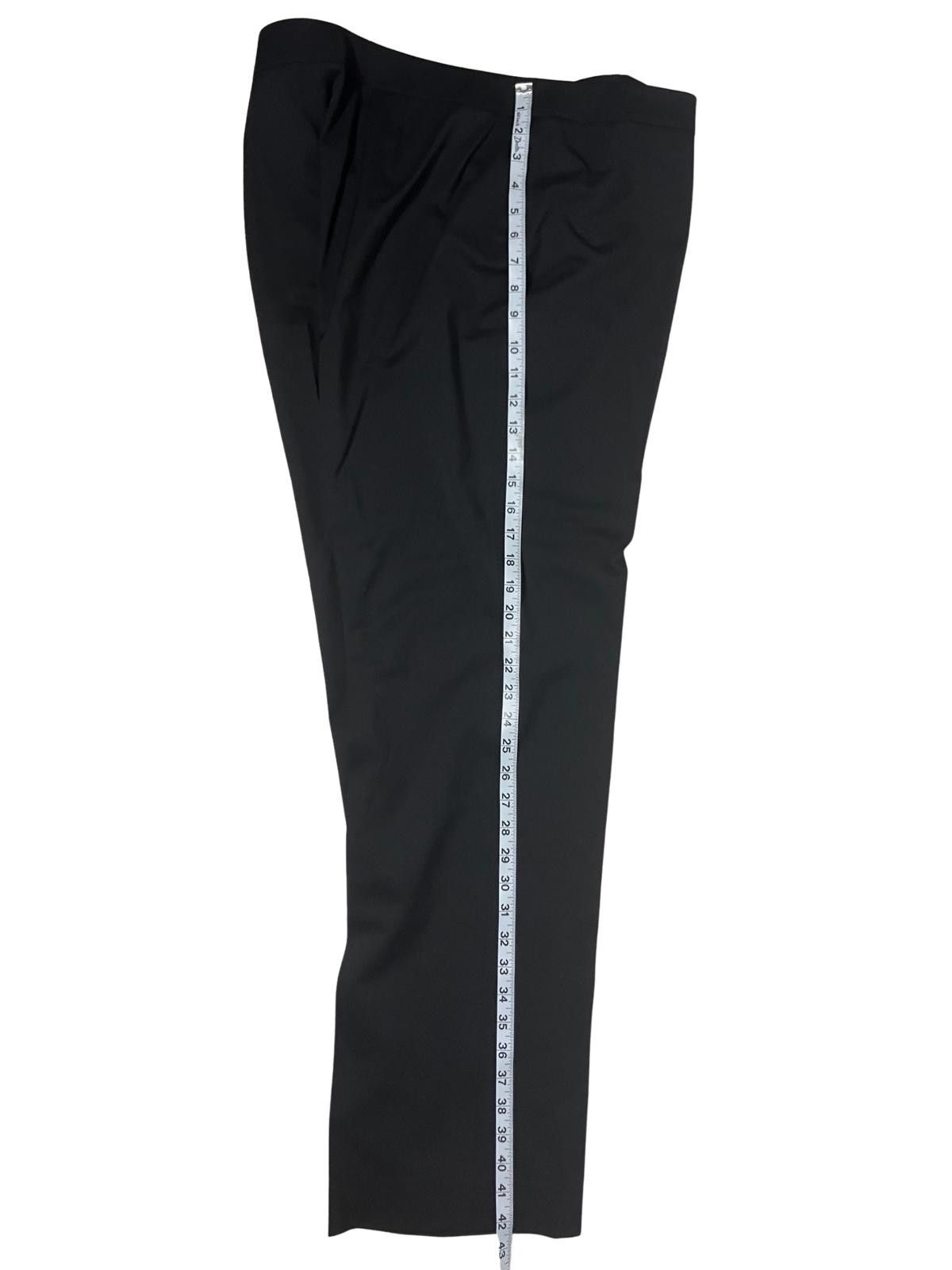 Other Lafayette 148 Black Wool Pants Size 14 Tailored Size 38R - 4 Thumbnail