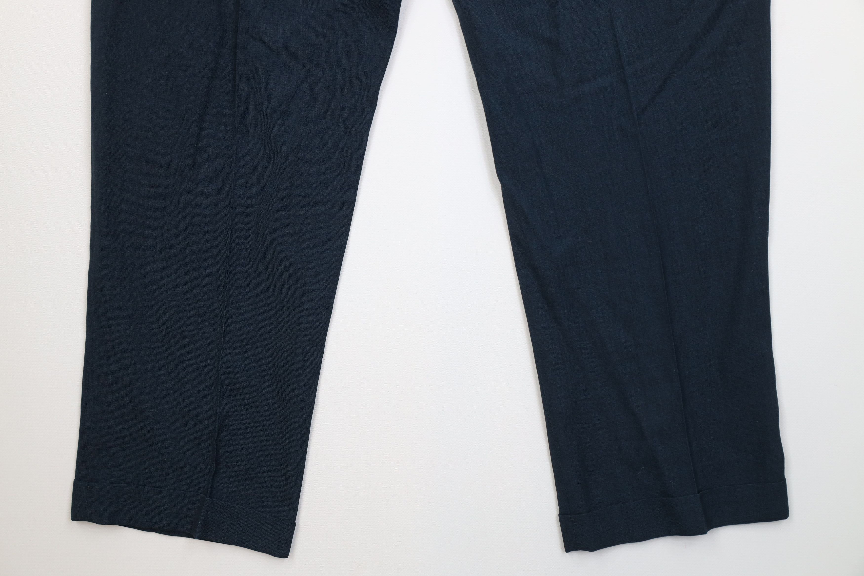 Vintage Vintage 50s Streetwear Lightweight Worsted Wool Pants USA Size US 38 / EU 54 - 12 Thumbnail