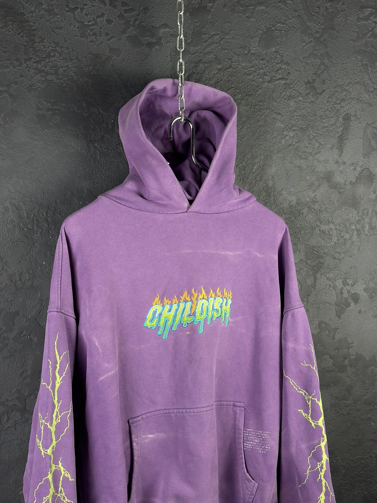 CHILDS Childish Robs Motors 90s Purple Hoodie Big Logo Y2K Racing Size US S / EU 44-46 / 1 - 3 Thumbnail