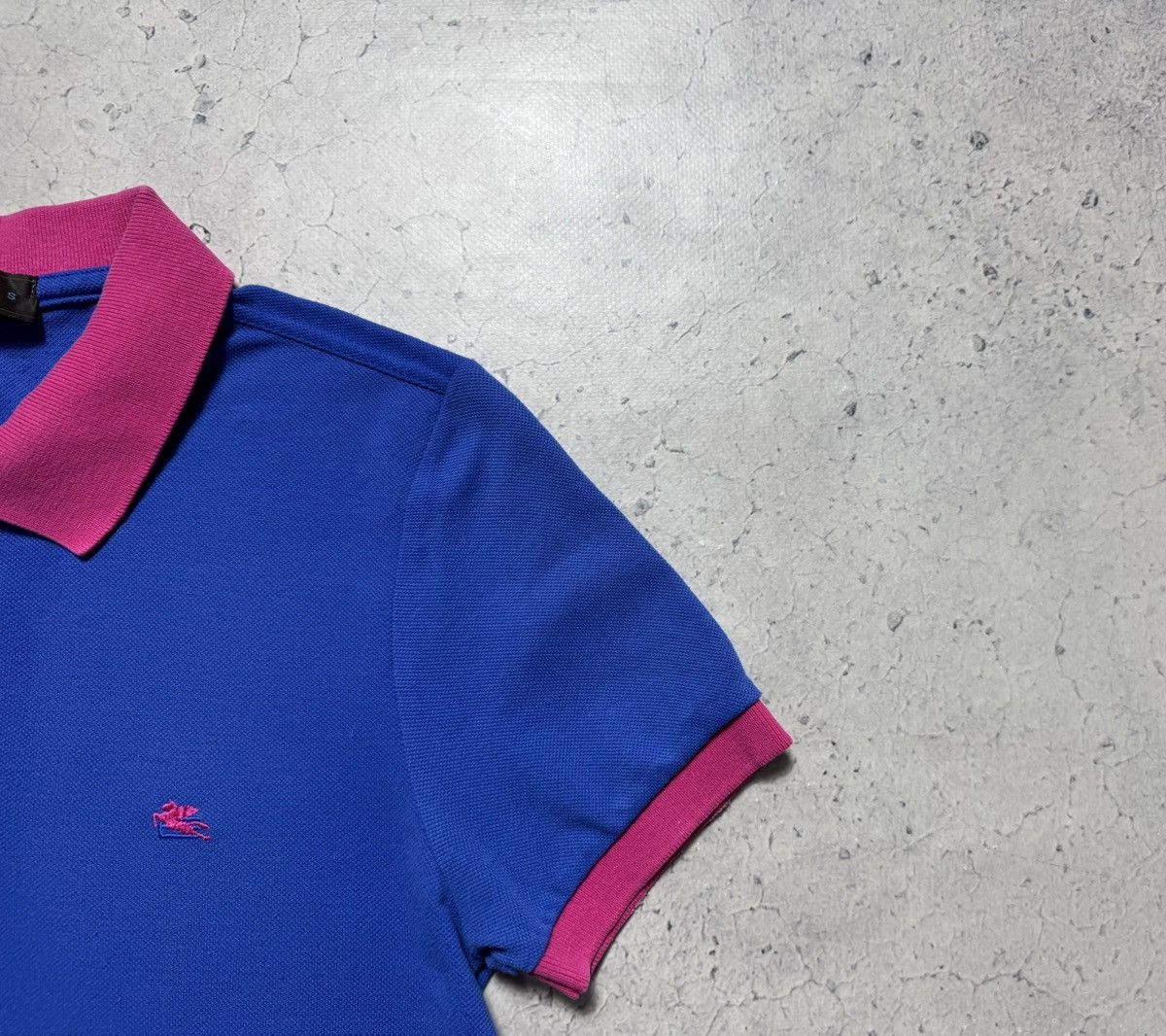 Etro Etro Milano Luxury Polo Shirt Size S Blue Size US S / EU 44-46 / 1 - 2 Thumbnail
