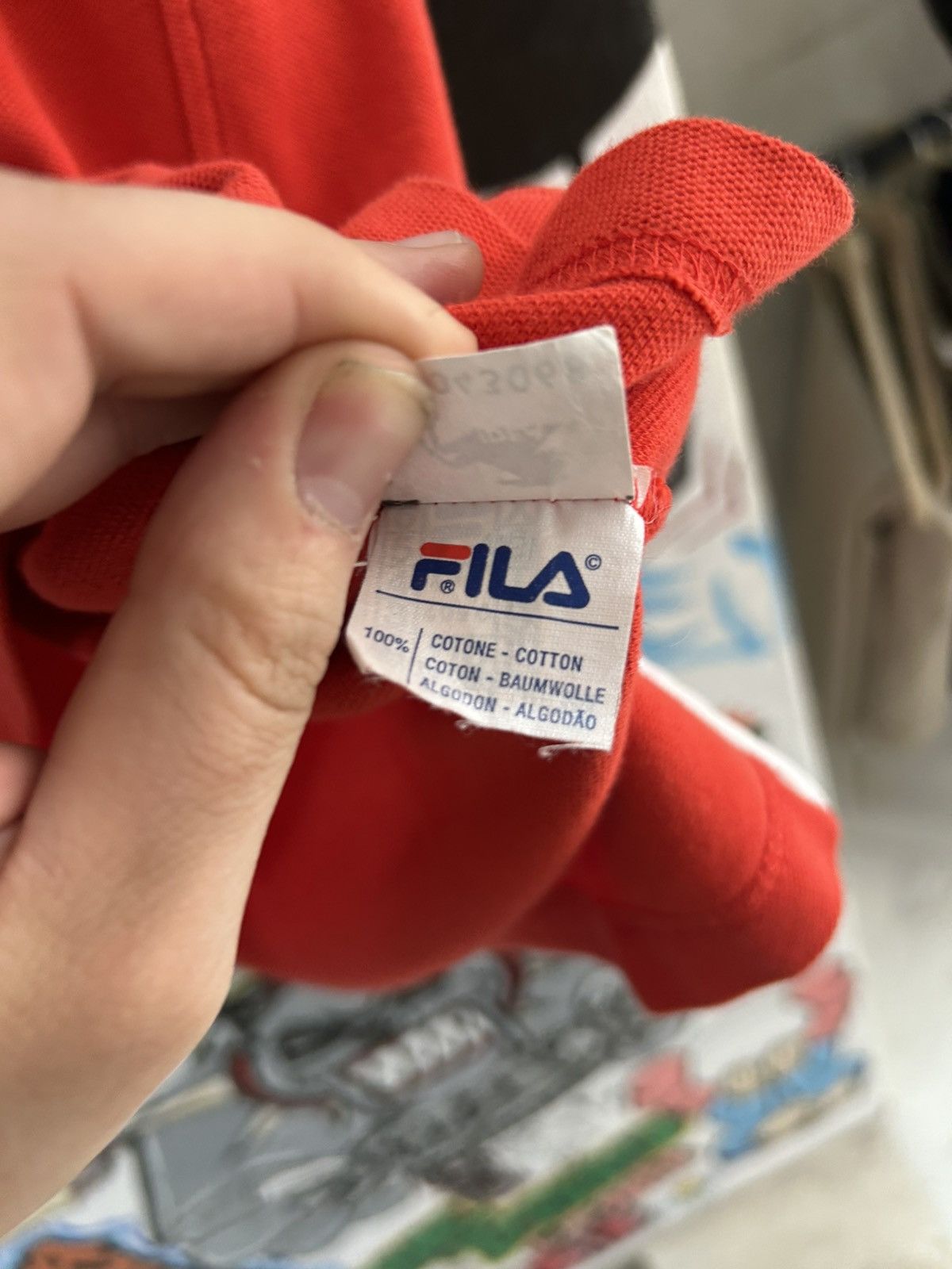 Ferrari × Fila × Vintage 90s Polo Ferrari tee Size US M / EU 48-50 / 2 - 5 Thumbnail
