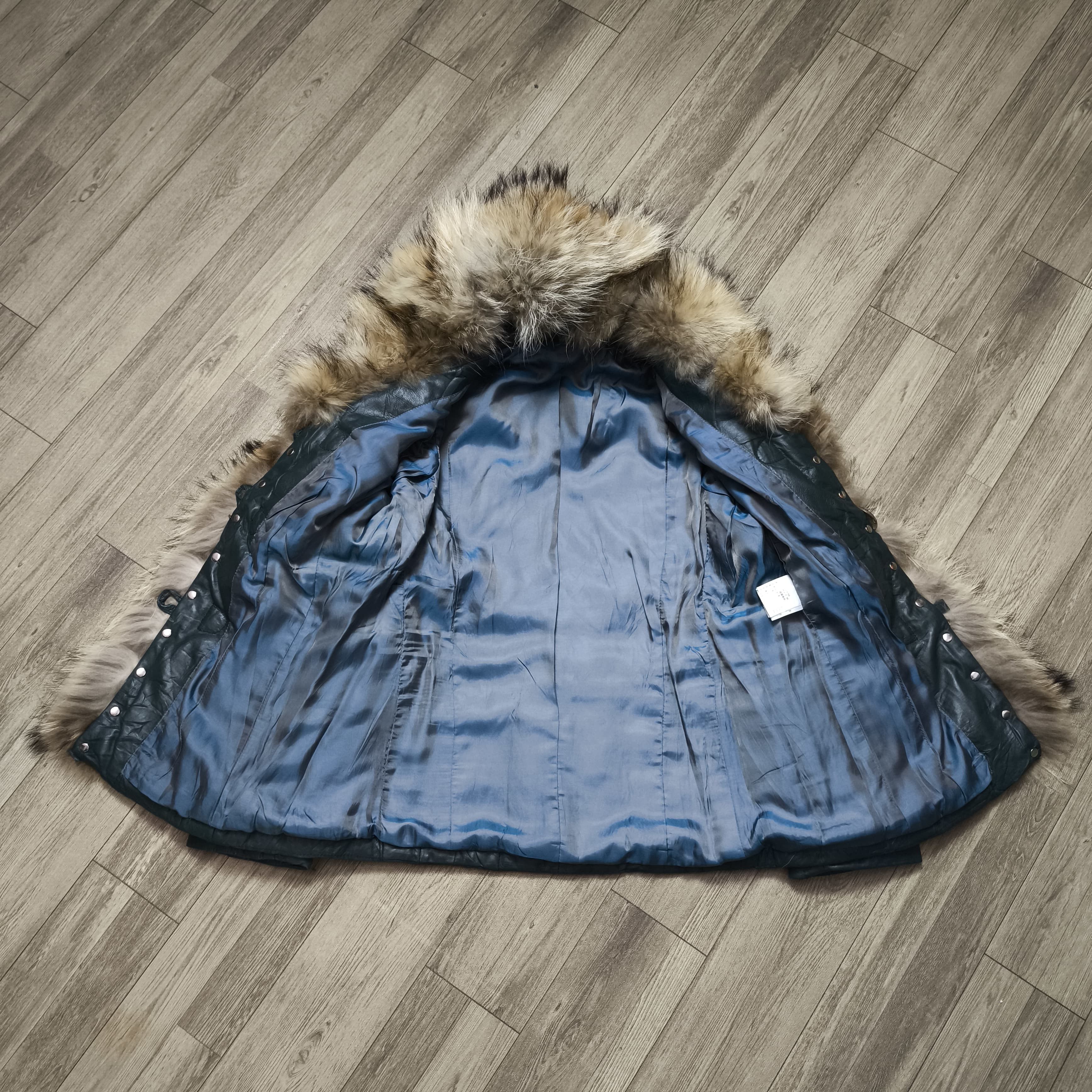 Tornado Mart 2000s Japane brand Fur Racoon Down Jacket Size M / US 6-8 / IT 42-44 - 11 Thumbnail