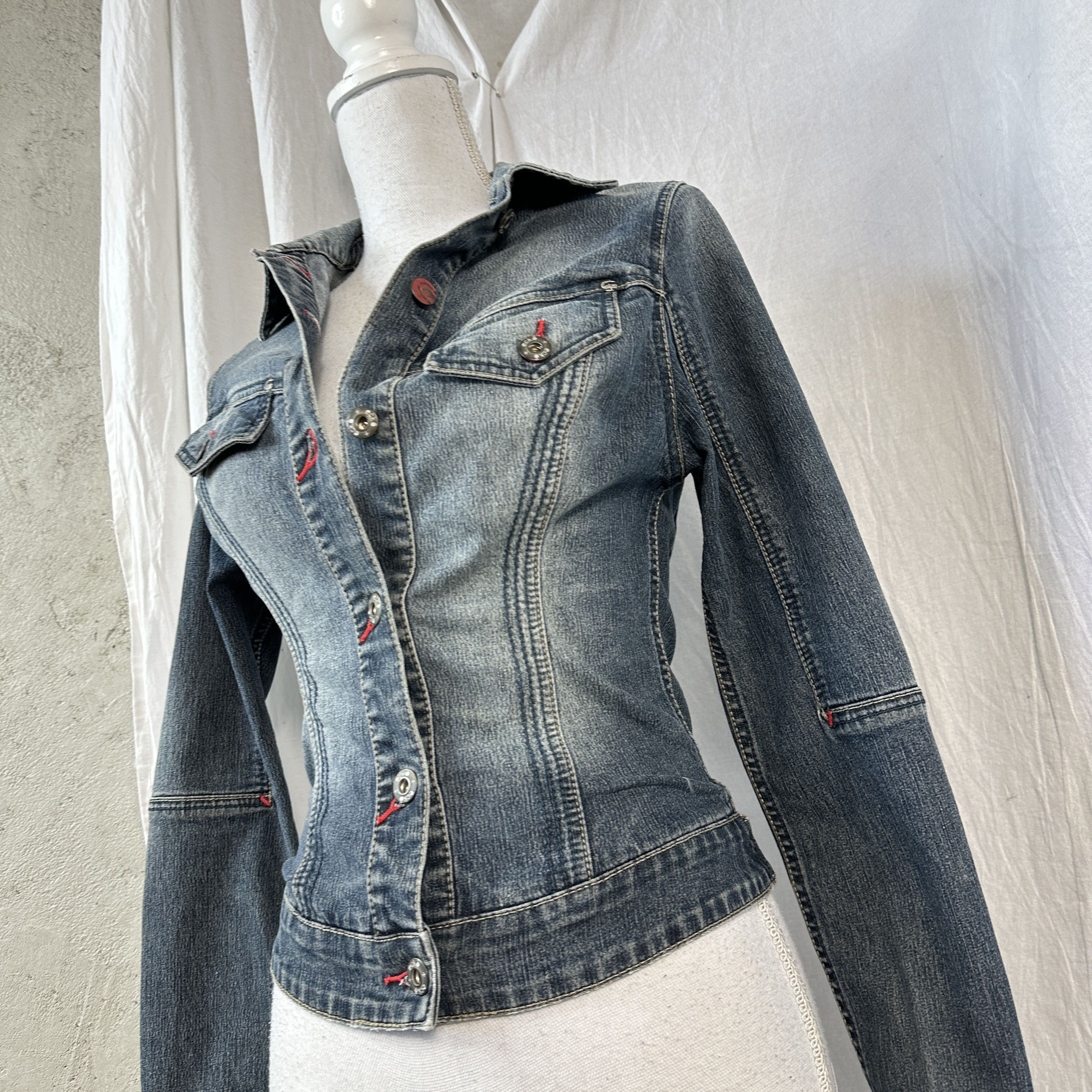 Ecko Unltd. × Vintage Vintage Ecko Unltd Fitted Jeans Jacket Size M / US 6-8 / IT 42-44 - 7 Thumbnail