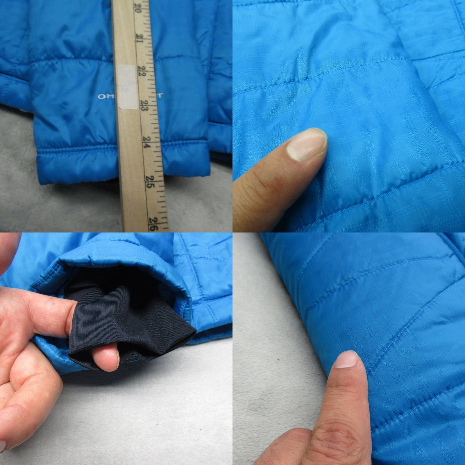 Vintage Columbia Jacket Womens Medium Blue Mighty Lite III Omni Heat Puffer Light Coat Size M / US 6-8 / IT 42-44 - 9 Thumbnail