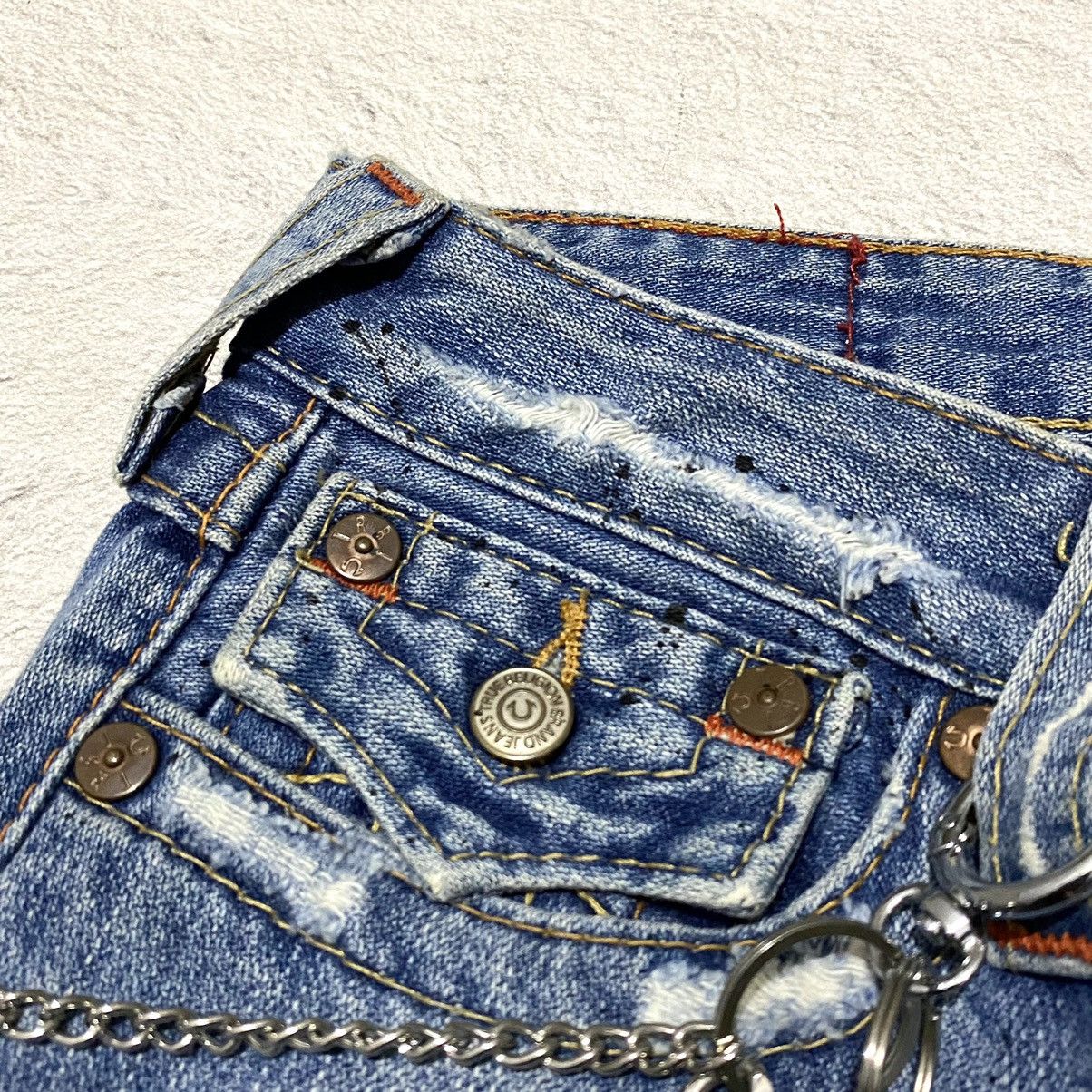 True Religion 🔥RARE🔥 Vintage 2000s True Religion Flared Jeans Size 25" / US 0 / IT 36 - 7 Thumbnail