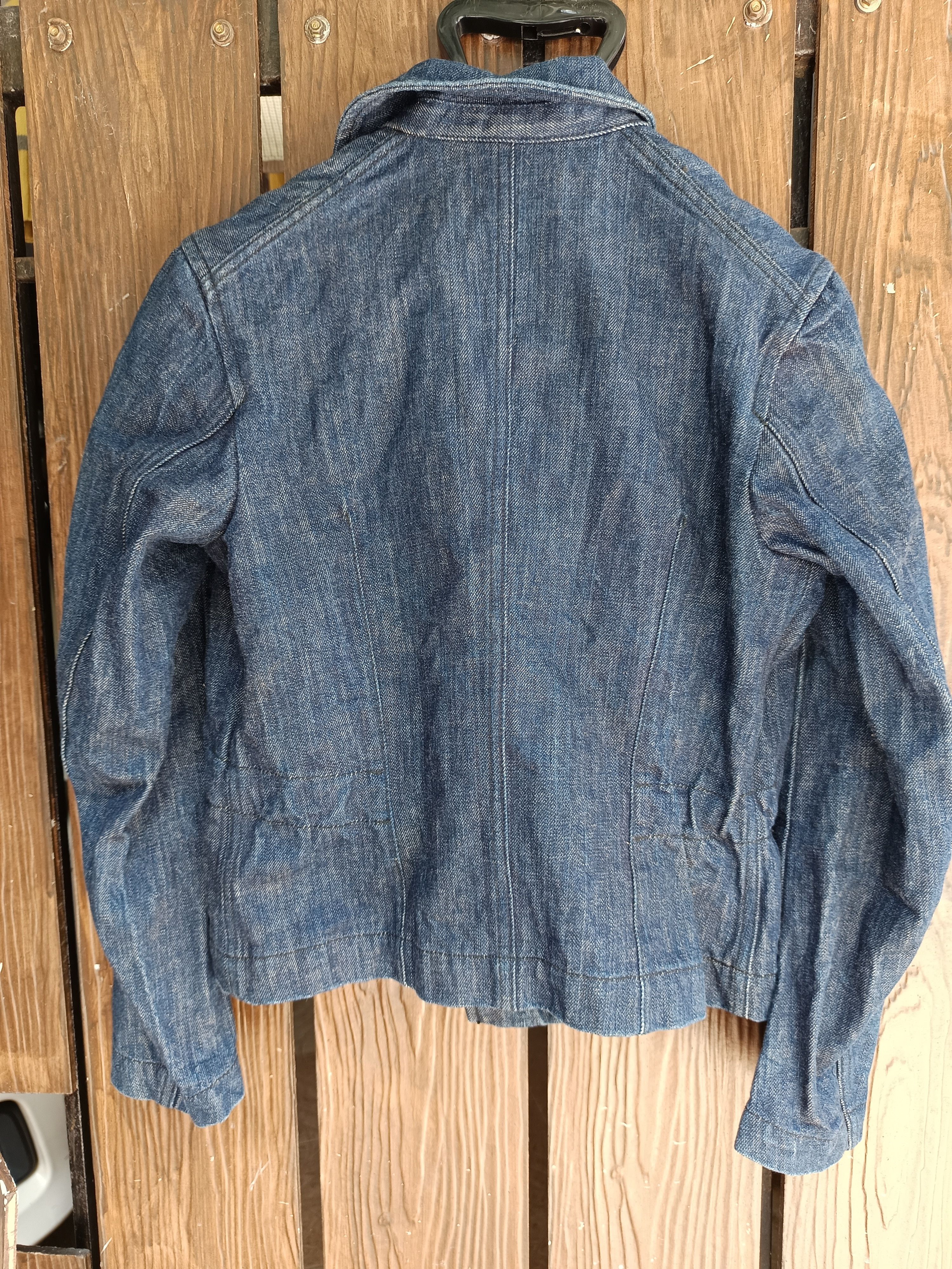 Comme des Garcons Vintage ad2004 zipper cropped denim jacket Size US S / EU 44-46 / 1 - 2 Thumbnail