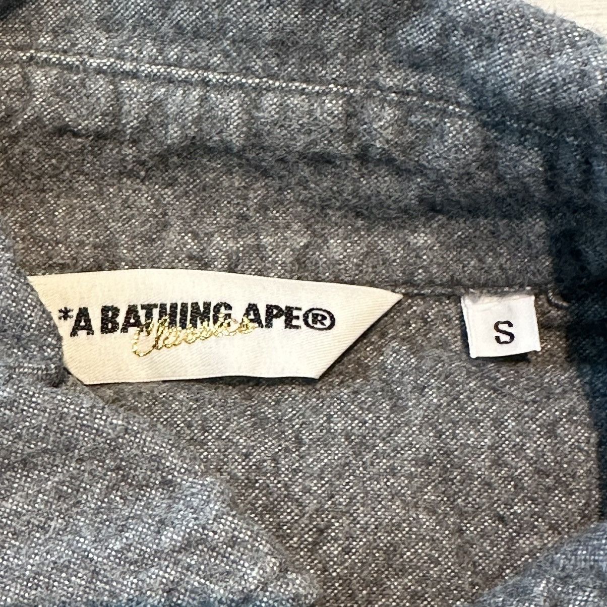Nigo BAPE FLANNEL LONG SLEEVES BUTTON BTD SHIRT S Size US S / EU 44-46 / 1 - 3 Thumbnail
