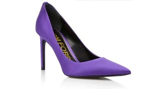 Tom Ford o1loc1c0924 W2326T Mid Heel Pumps in Purple Size US 7.5 / IT 37.5 - 2 Thumbnail