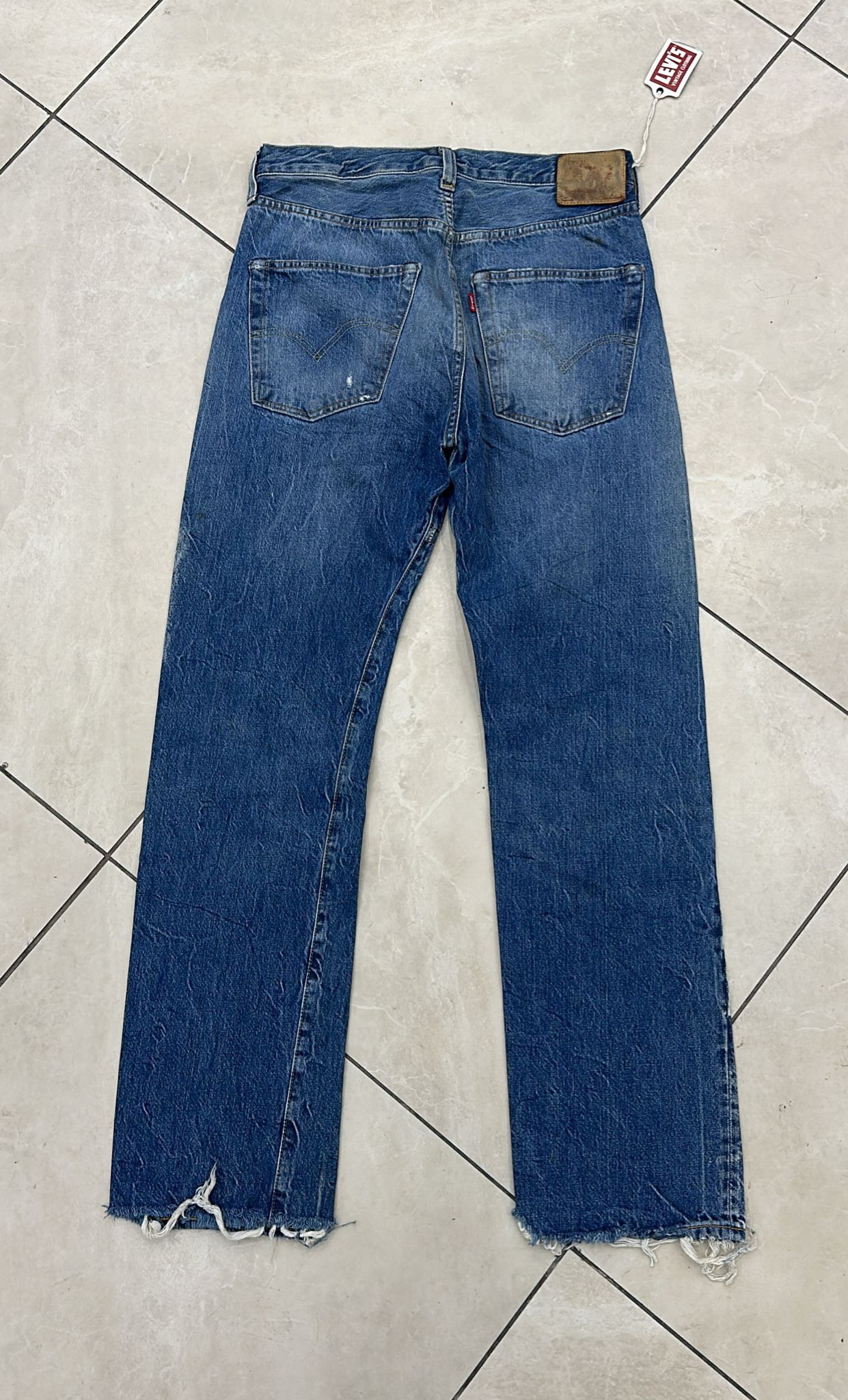Levi's Vintage Clothing LVC Levi's Vintage Clothing SAMPLE 1947 501XX Selvedge Jeans Size US 32 / EU 48 - 2 Thumbnail