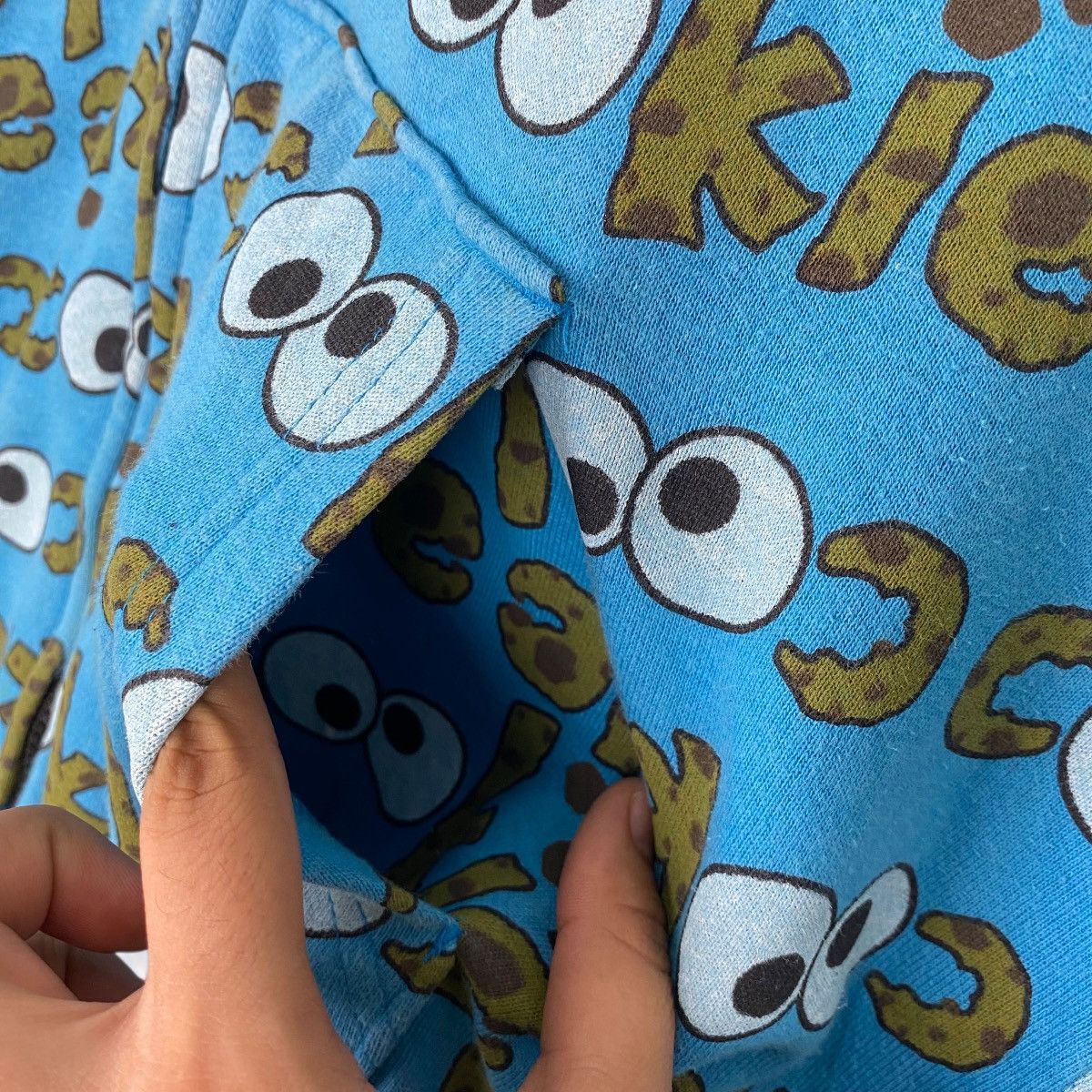 Vintage Vintage Cookie Monster Full Zip Hoodie Sweater Blue Size M Size M / US 6-8 / IT 42-44 - 6 Thumbnail