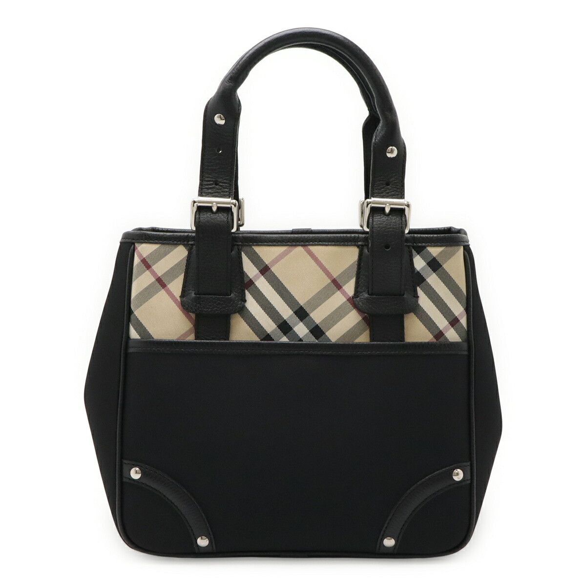 Burberry Burberry Burberry Check Leather 2way Bag Leather Shoulder Bag DUTY FREE for USA Size ONE SIZE - 1 Thumbnail