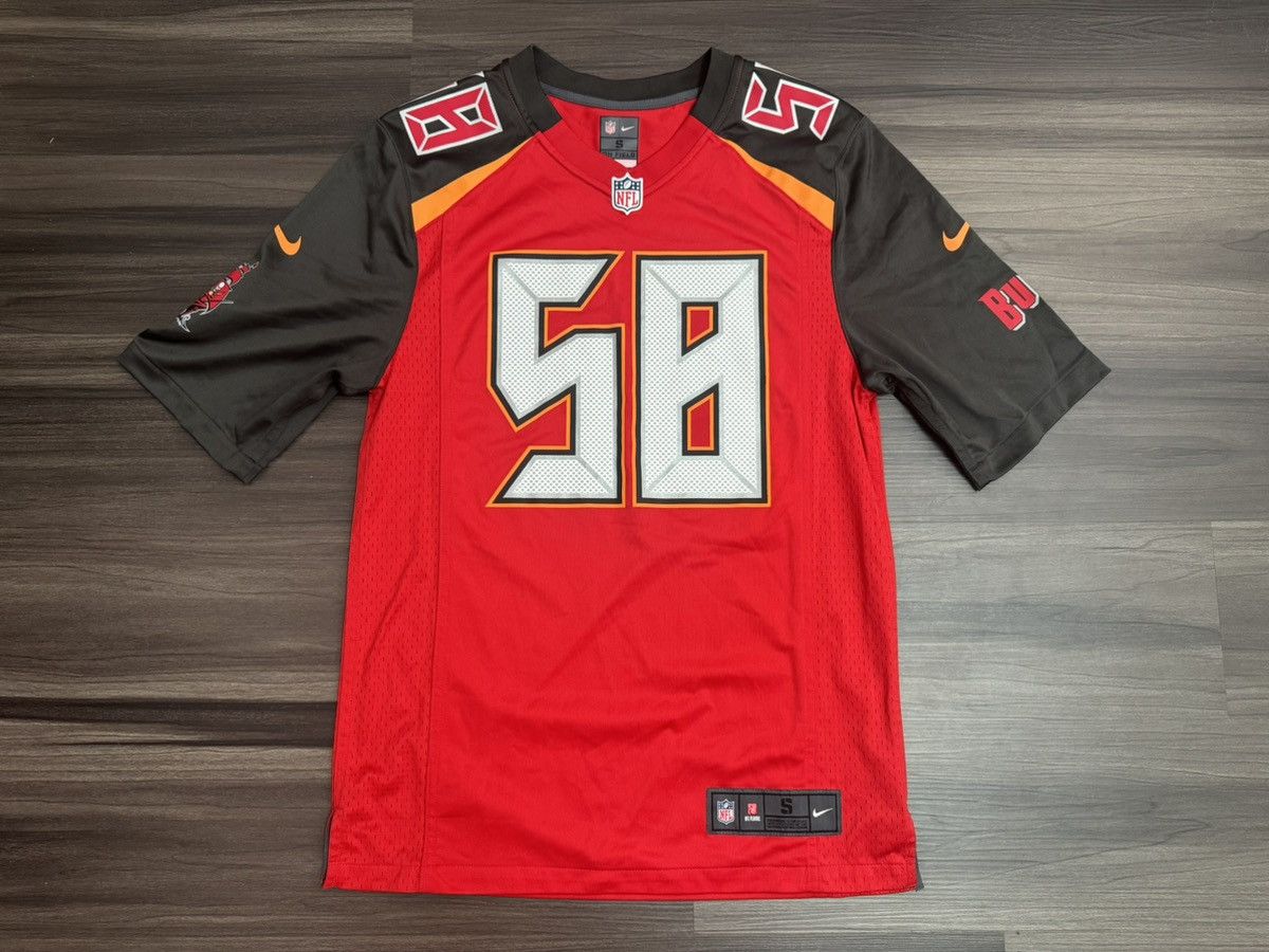 Nike Kwon Alexander #58 Tampa Bay Buccaneers NFL On Field Jersey Size US S / EU 44-46 / 1 - 1 Thumbnail
