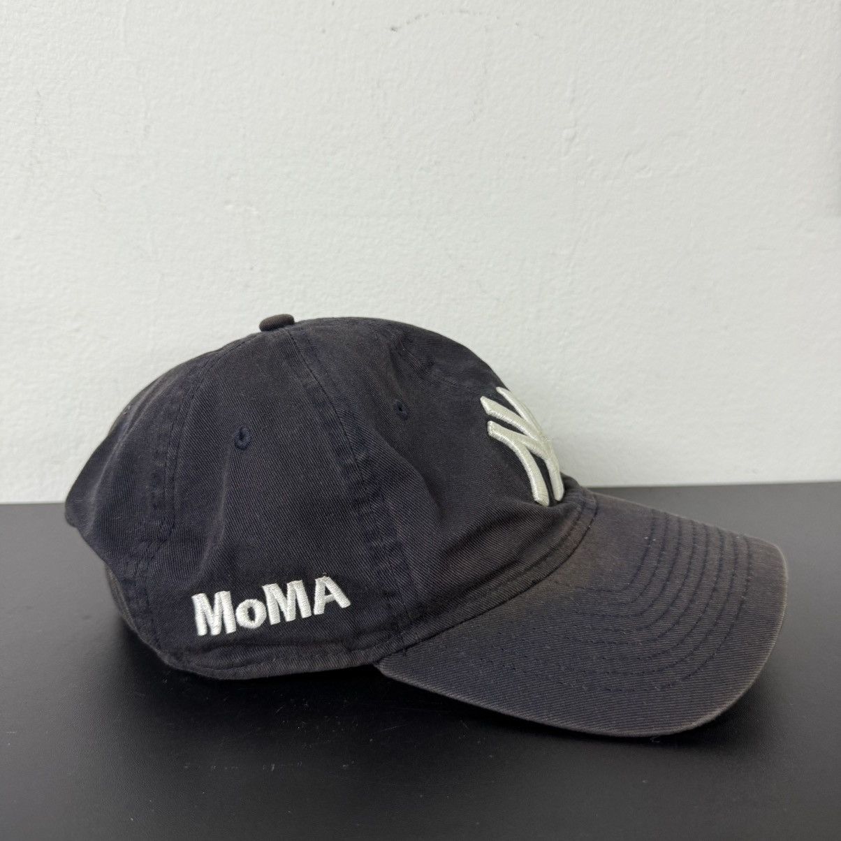 MoMA New York Yankees MoMA Sunfaded Thrash Dad Hat Black Size ONE SIZE - 3 Thumbnail