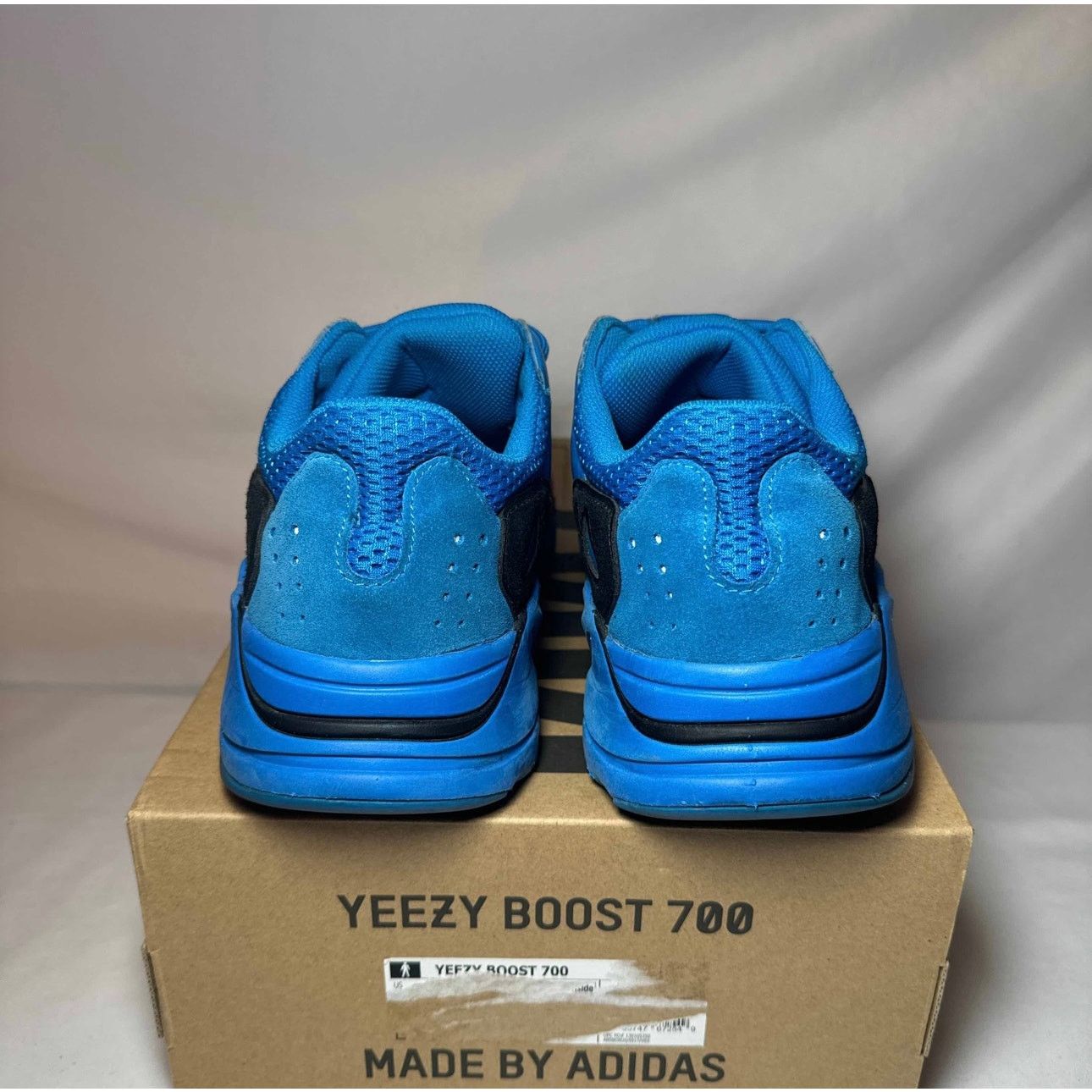 Jordan Brand × Nike Size 11.5 Adidas Yeezy Boost 700 Hi-Res Blue Men's Shoes Size US 11.5 / EU 44-45 - 5 Thumbnail