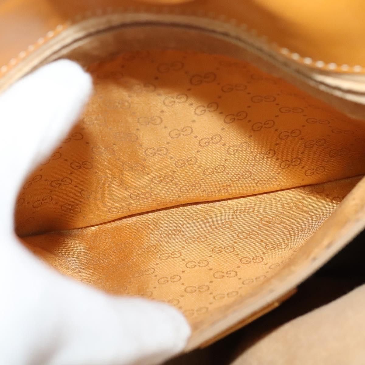 Gucci GUCCI Micro GG Supreme Shoulder Bag Pvc Beige Gold 001 14 Size ONE SIZE - 21 Thumbnail