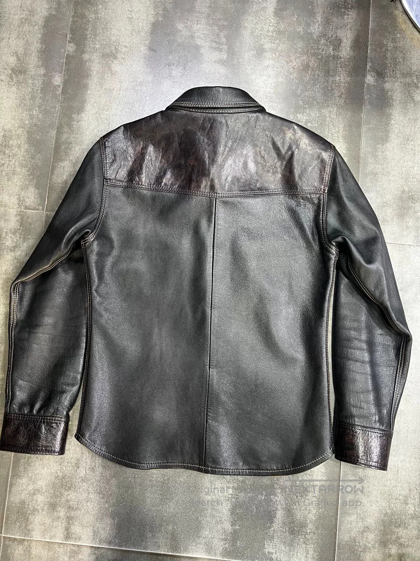 The Flat Head Flat Head Horse Leather Shirt. Size US M / EU 48-50 / 2 - 7 Thumbnail