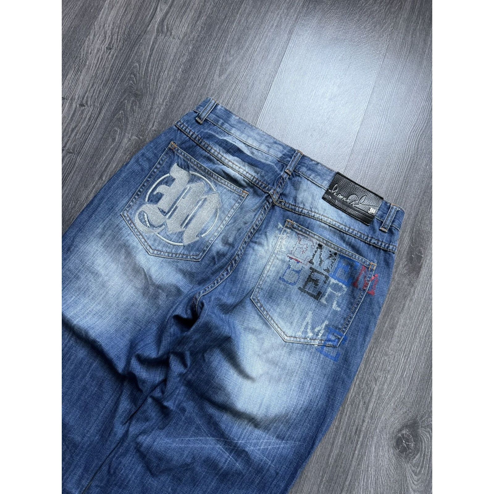 Makaveli × Vintage Crazy Vintage Y2K Makaveli Jeans Baggy Skater Size US 34 / EU 50 - 8 Thumbnail