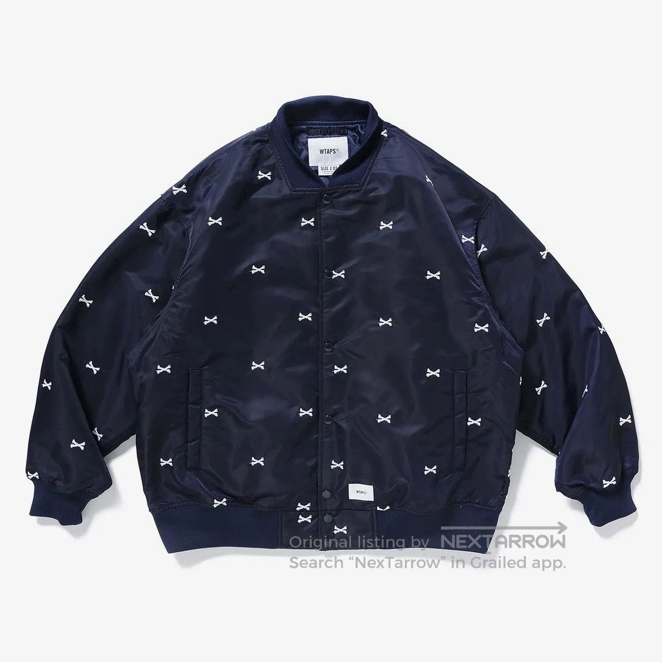 Wtaps WTAPS 22SS Navy Baseball Jacket. Size US S / EU 44-46 / 1 - 3 Thumbnail
