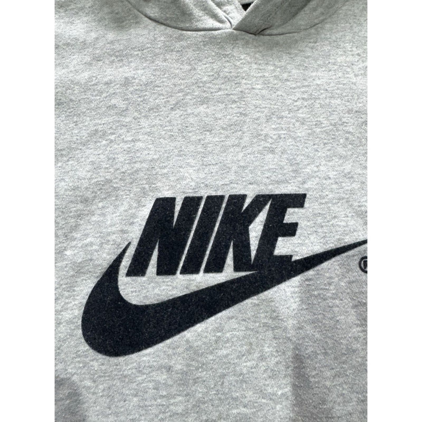 Nike VINTAGE Nike Hoodie Mens L Gray Logo Central 2000s Y2K Size L Size US L / EU 52-54 / 3 - 6 Thumbnail