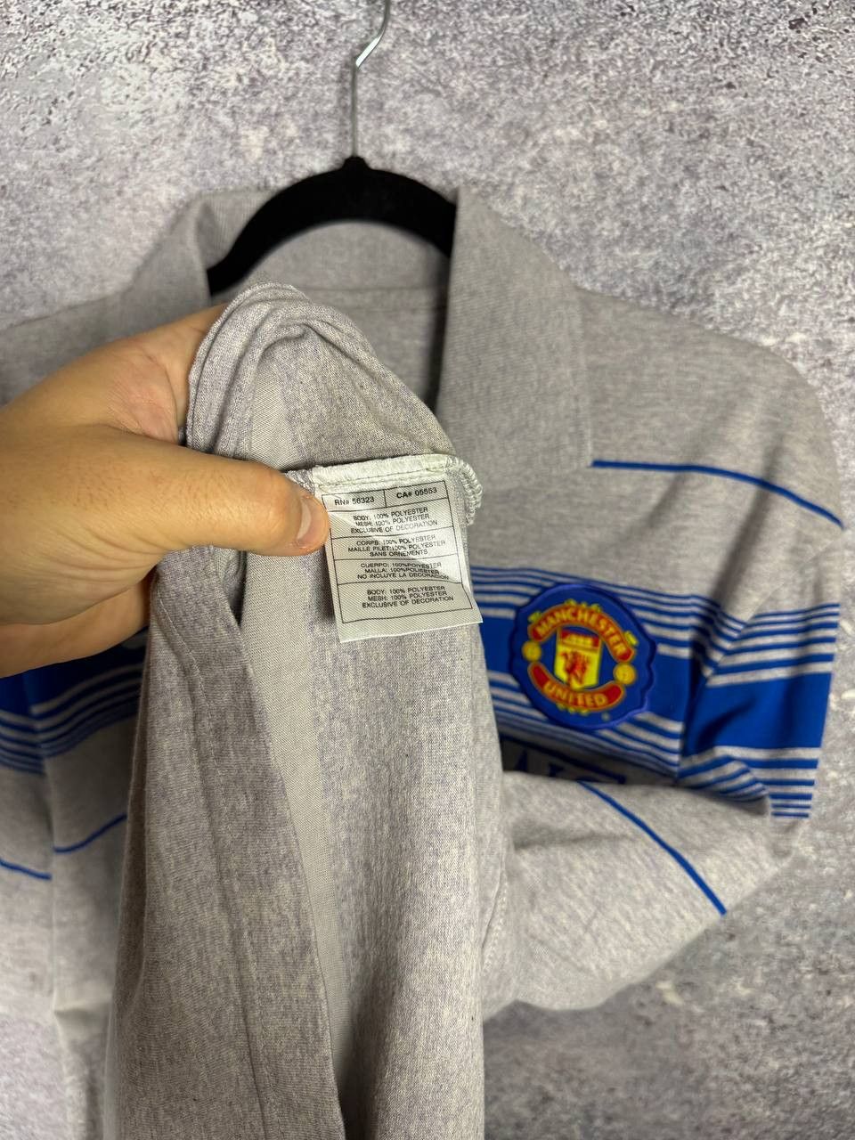 Nike × Vintage Vintage Manchester United Pre Match Nike Polo Tee Size US XL / EU 56 / 4 - 11 Thumbnail