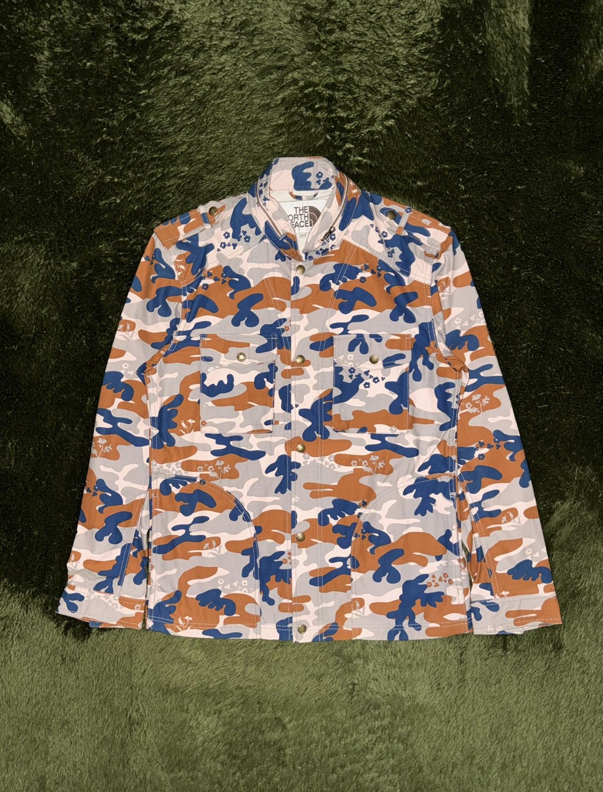 The North Face [105] The North Face White Label Camo Snap Field Jacket Size US XL / EU 56 / 4 - 1 Thumbnail