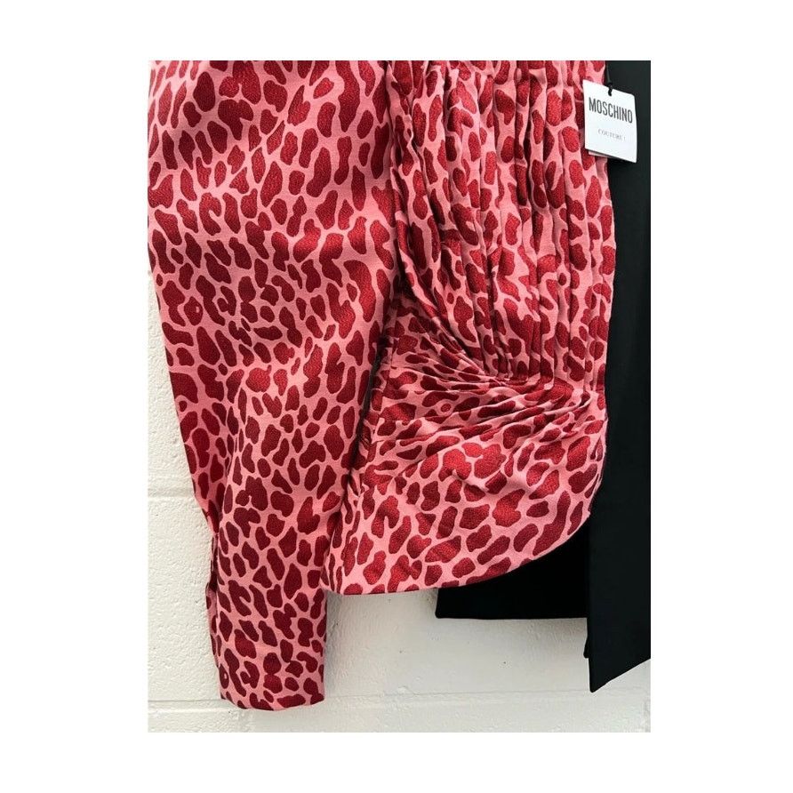 Moschino AW21 Moschino Couture Jeremy Scott Jacket Pink Leopard Spots Size M / US 6-8 / IT 42-44 - 9 Thumbnail
