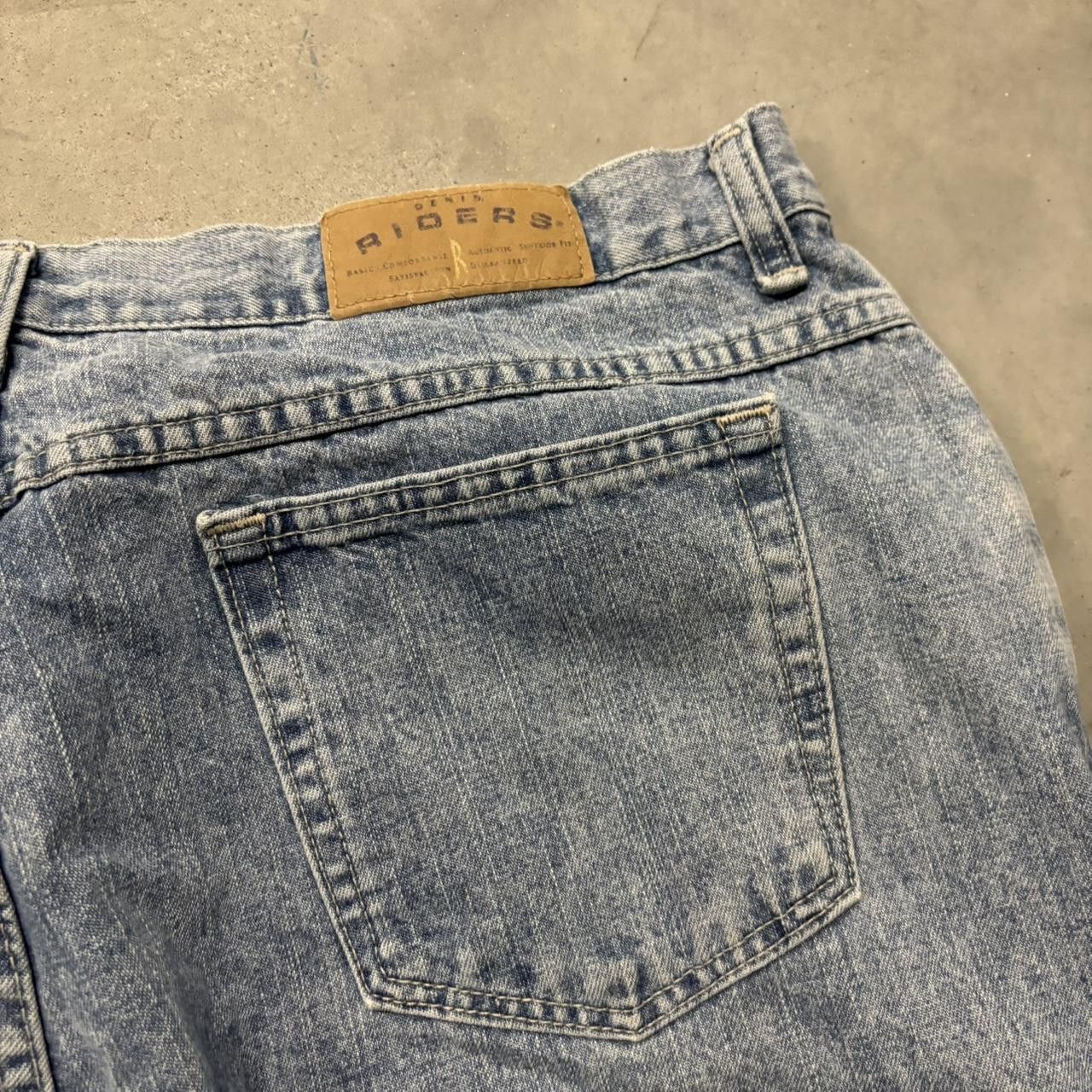 Japanese Brand × Vintage Crazy Vintage Y2K/2000s Light Wash Essential Denim Jeans! Size US 34 / EU 50 - 7 Thumbnail