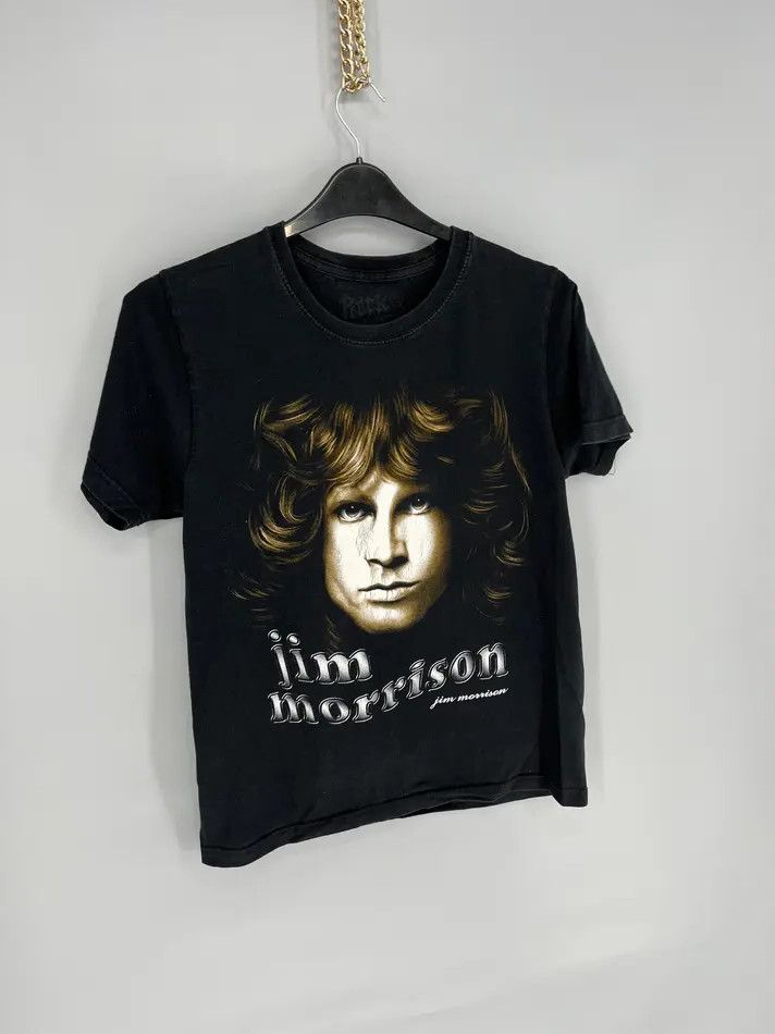 Band Tees × Vintage Vintage Y2k Jim Morrison The Doors Rare T-Shirt Band Tee Size US S / EU 44-46 / 1 - 2 Thumbnail